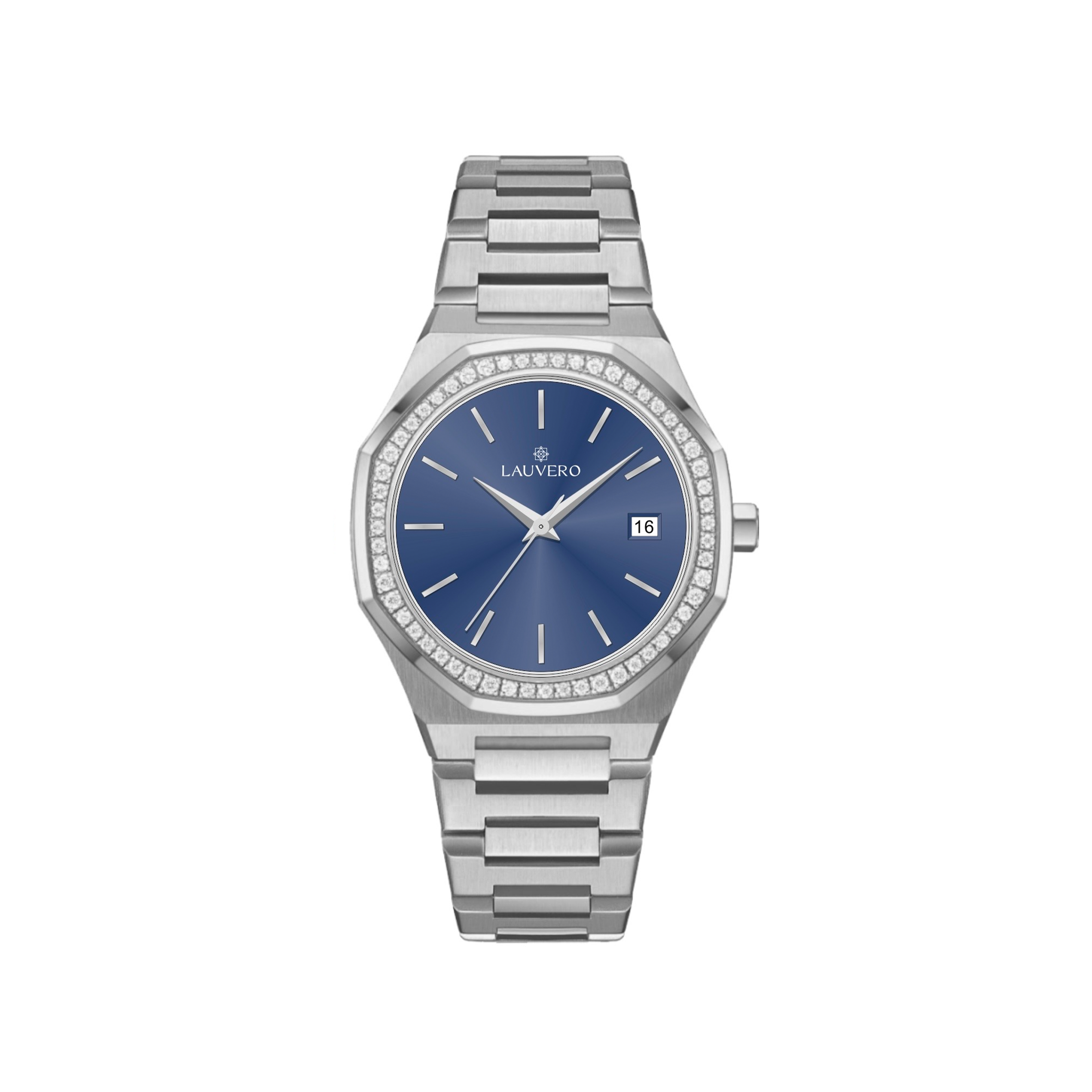 Eclipse Diamond Blue Watch for Women