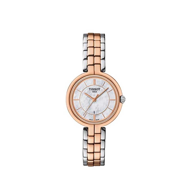 Tissot Bella Luna Rose-Gold Two-Tone Mother-of-Pearl Edition