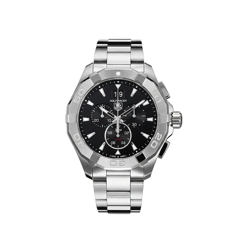 TAG Heuer Aquaracer Black Chronograph Steel
