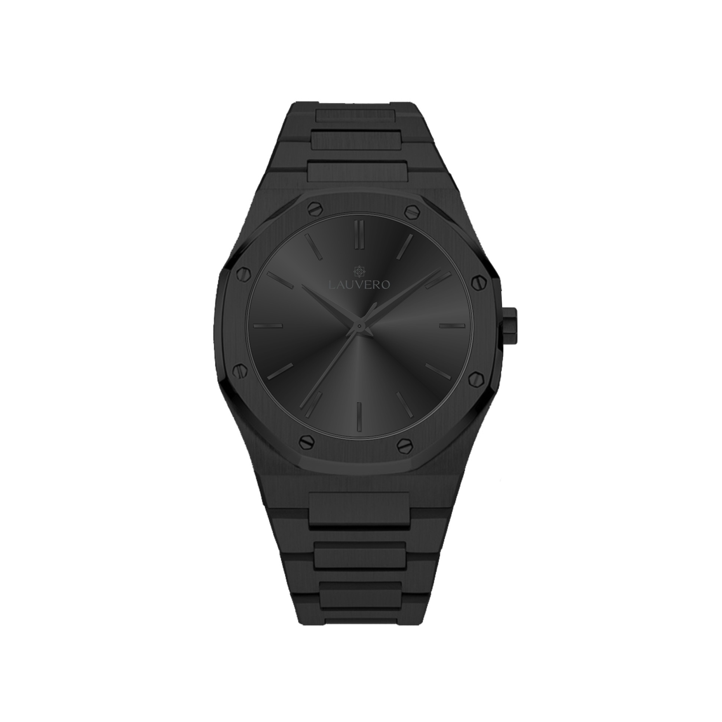 Eclipse Diamond Black Watch for Men