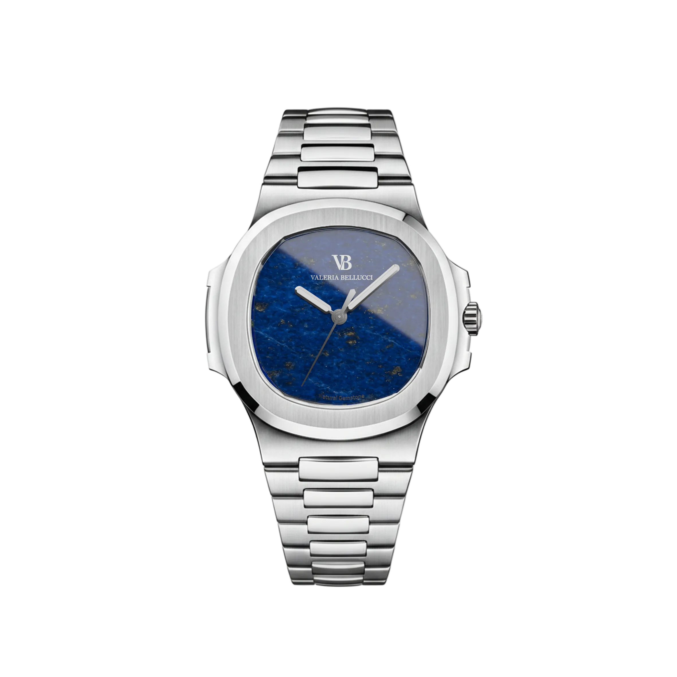 Valeria Bellucci Blue Gemstone Watch for Women