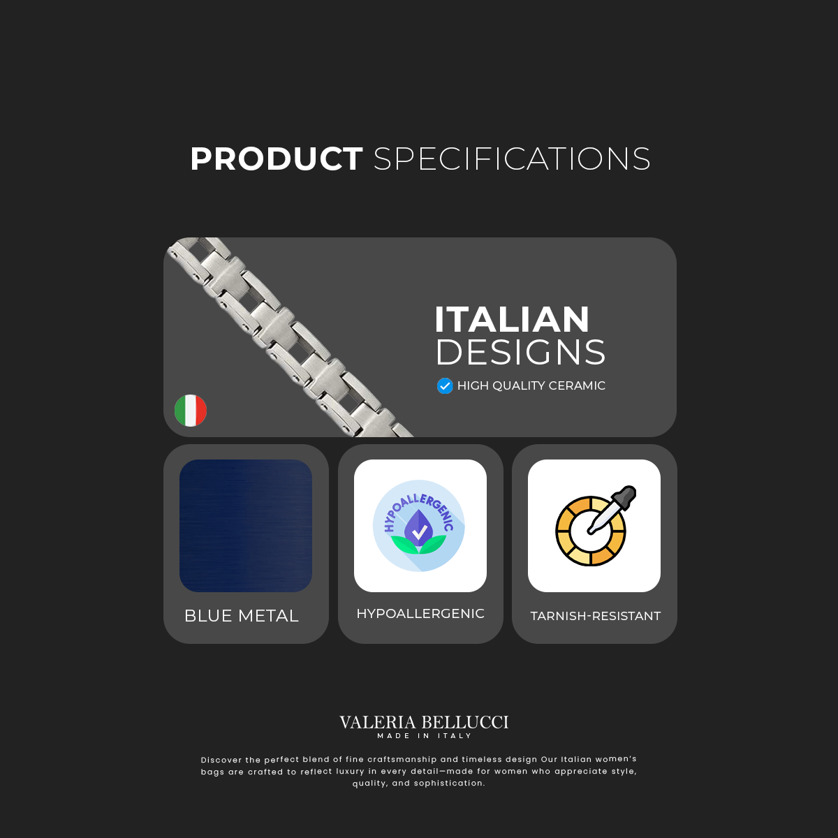 Luxe Wave Men's Beaded Bracelet