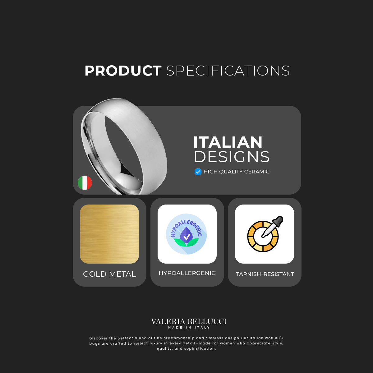 Obsidian Elegance Gold Ring for Men Dubai