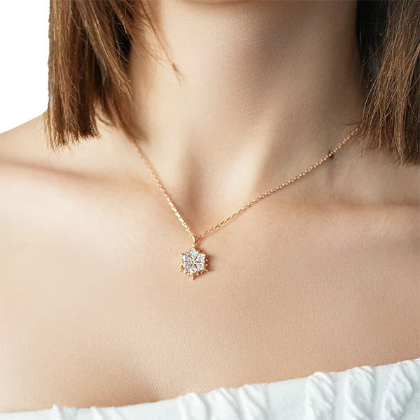 Crystal Prism Pendant Necklace