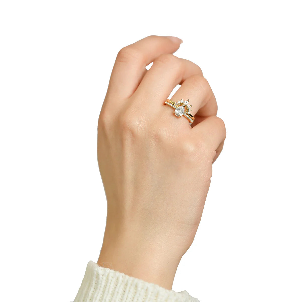 Frozen Elegance Ring