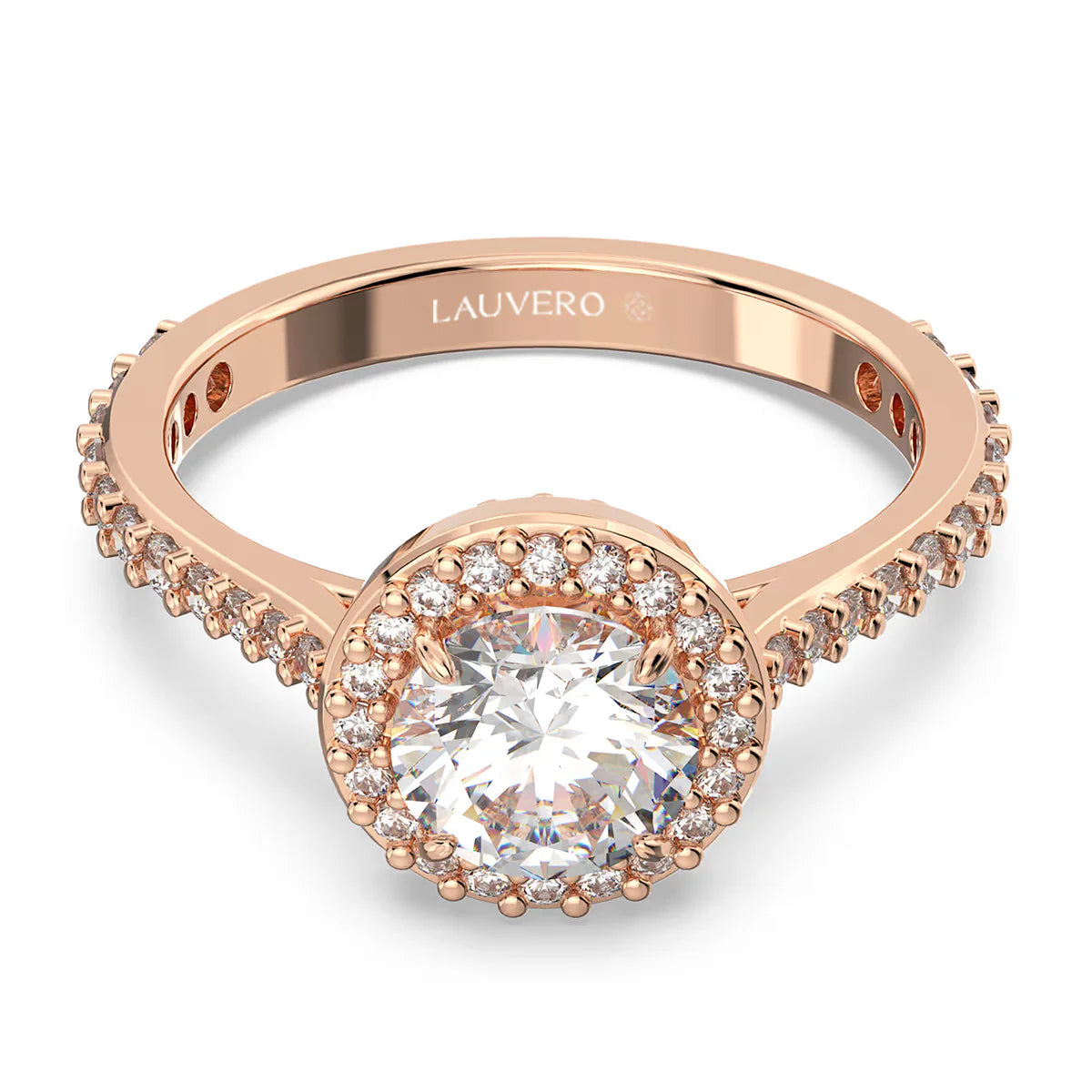 Eternal Glow Plated Rose Gold Rings