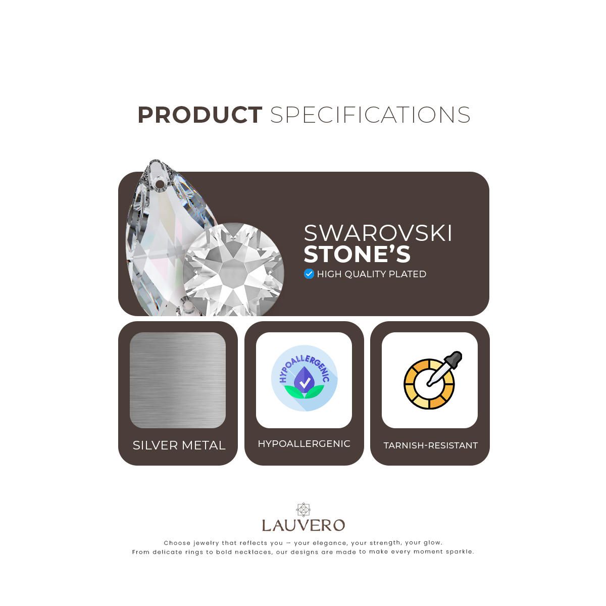 Starlight Swarovski Earrings