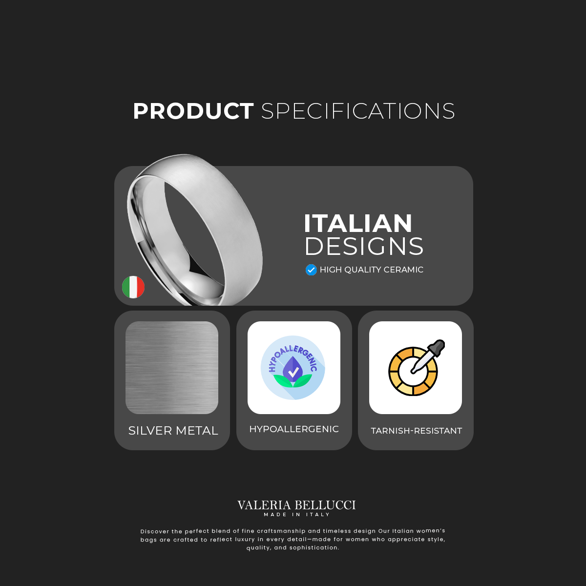 Stellar Stratum Platinum Men's Ring