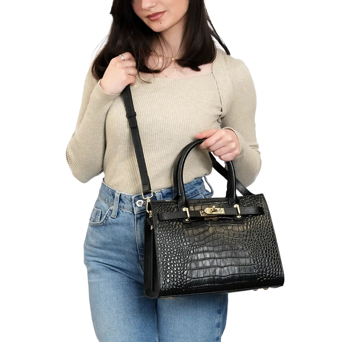 Luxe Leather Travel Bag