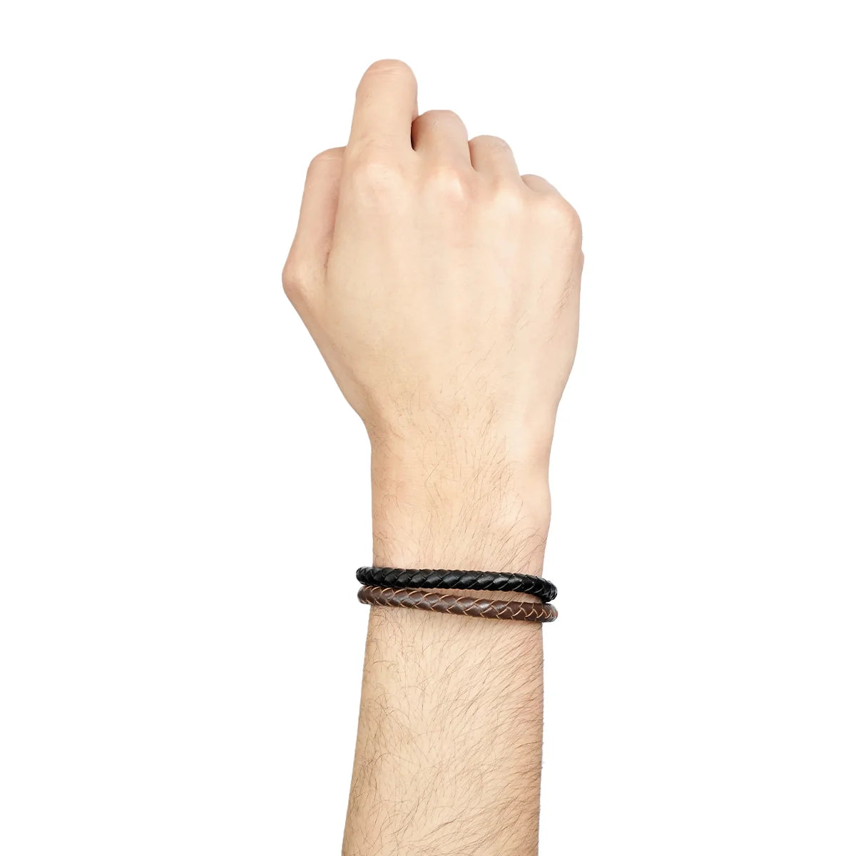 Monarch Coil Leather Bracelets