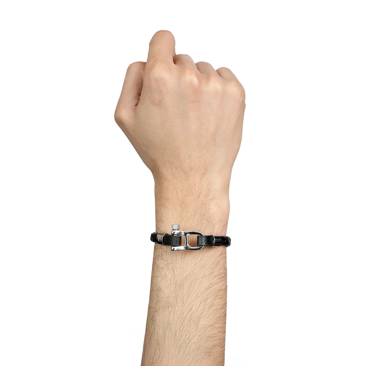 Bravado Line Leather Bracelet