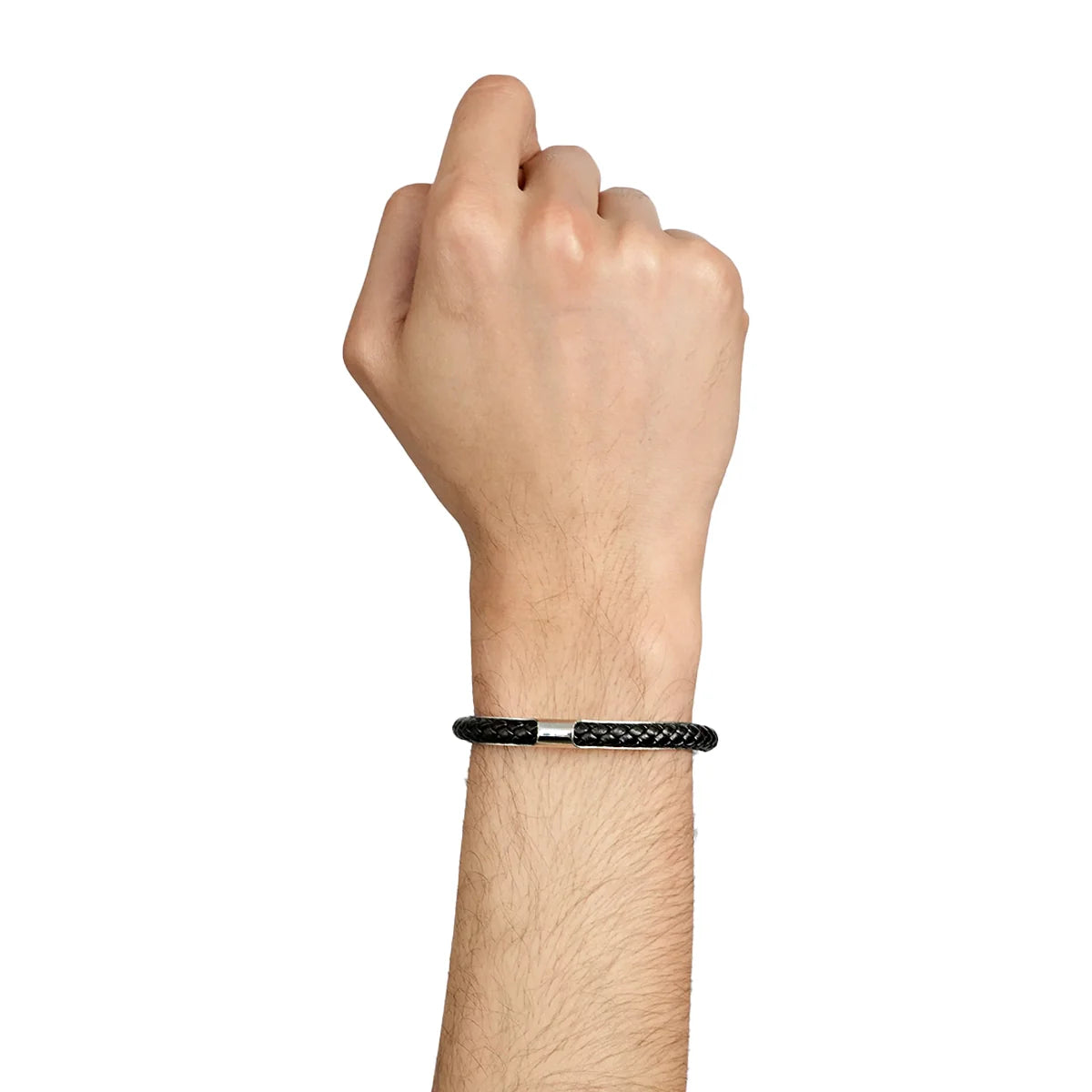 Noble Twist Leather Bracelet