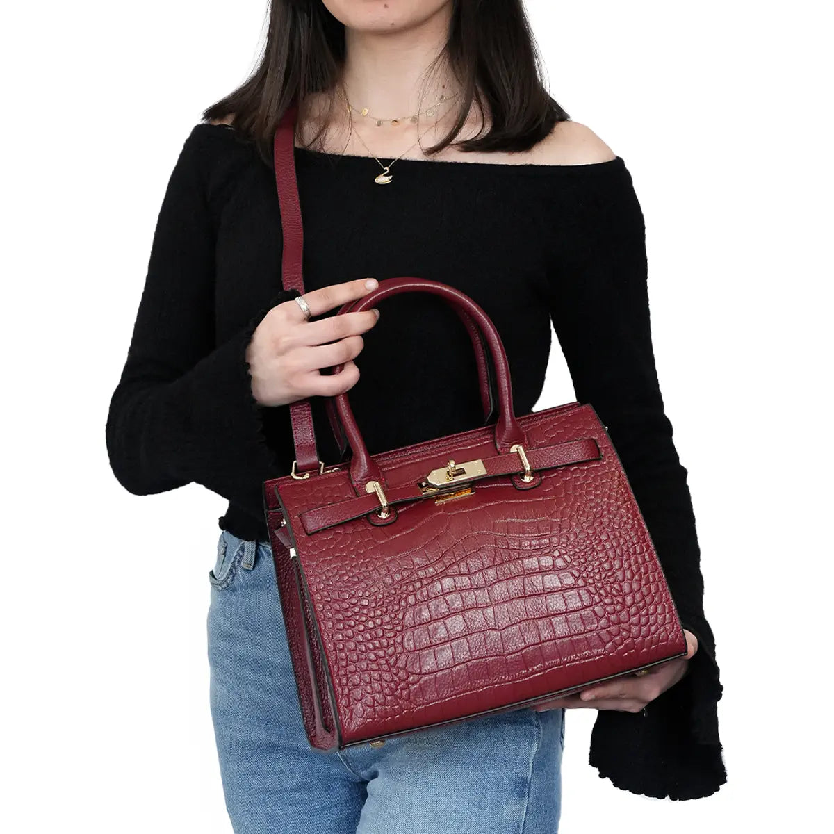 Luxe Leather Travel Bag