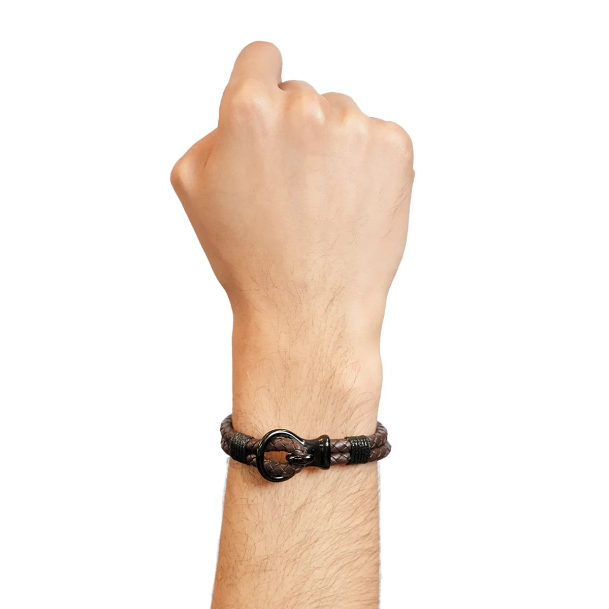 Obsidian Knot Bracelet Design