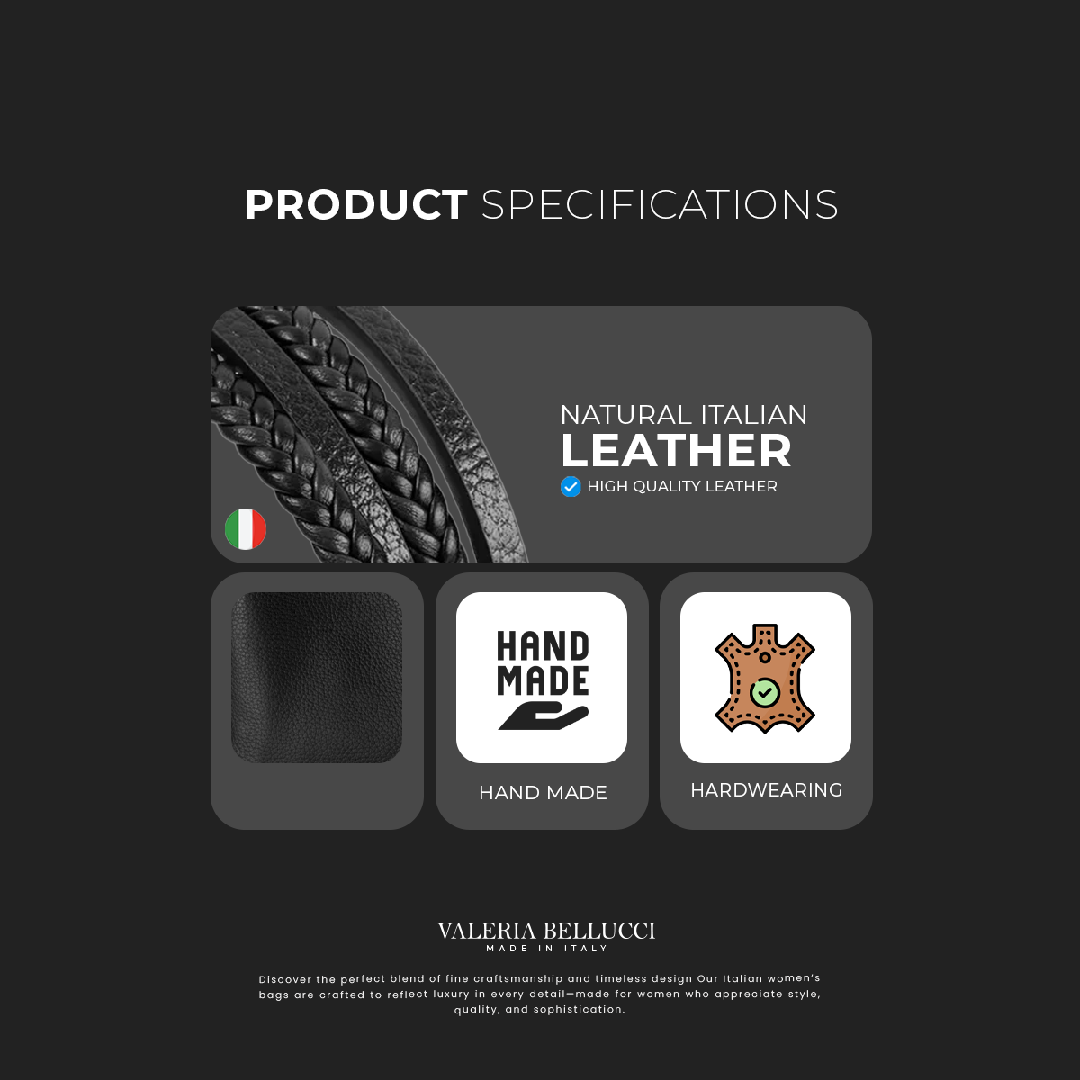 Titan Thread Leather Bracelet