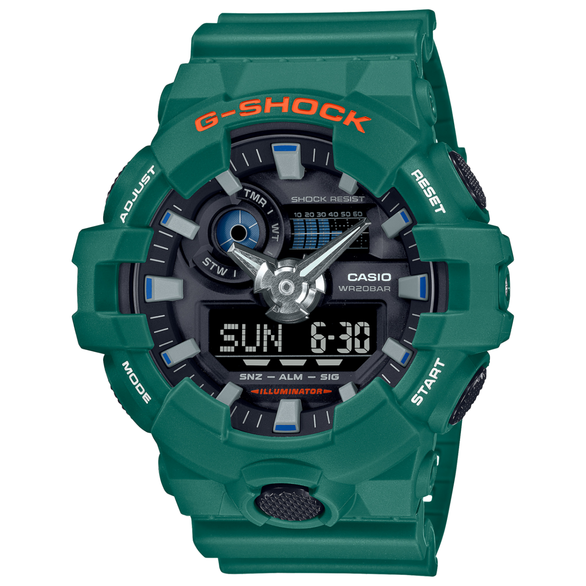 G-SHOCK Forest Pulse Analog-Digital Watch – Deep Green Edition